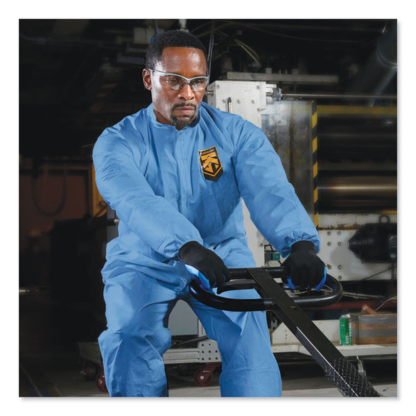 KleenGuard™ A20 Breathable Particle Protection Coveralls, Large, Blue, 24/Carton (KCC58533)