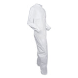 KleenGuard™ A30 Elastic-Back Coveralls, White, X-Large, 25/Carton (ANS46004) Case of 25