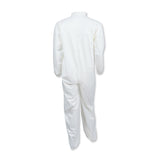 KleenGuard™ A40 Coveralls, Elastic Wrists/Ankles, X-Large, White (ANS44314) Case of 25