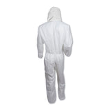 KleenGuard™ A20 Breathable Particle Protection Coveralls, Zip Closure, 2X-Large, White (ANS49115) Case of 24