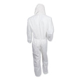 KleenGuard™ A20 Breathable Particle Protection Coveralls, Zip Closure, 3X-Large, White (ANS49116) Case of 20