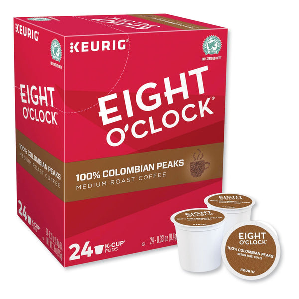 Eight O'Clock Colombian Peaks Coffee K-Cups (GMT6407) Box of 24