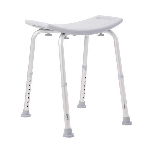 McKesson Bath Bench Without Arms Aluminum Frame Without Backrest 19-1/4 Inch Seat Width 300 lbs. Weight Capacity (1065209_EA) 1/EA