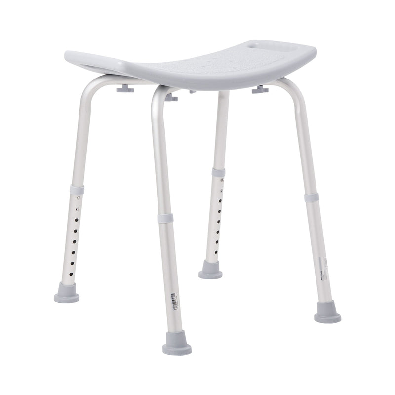 McKesson Bath Bench Without Arms Aluminum Frame Without Backrest 19-1/4 Inch Seat Width 300 lbs. Weight Capacity (1065209_EA) 1/EA