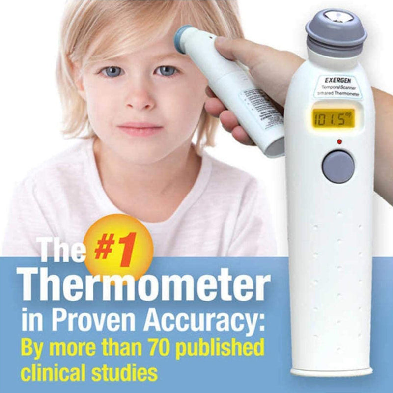 TemporalScanner™ Temporal Contact Thermometer Temporal Probe Handheld (518379_EA) 1/EA