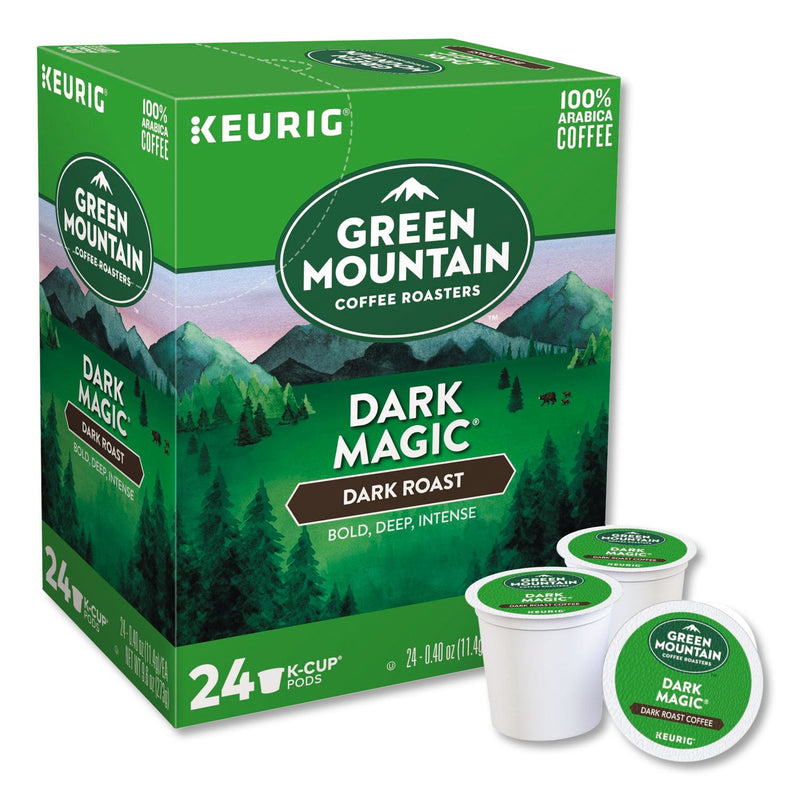 Green Mountain Coffee® Dark Magic Extra Bold Coffee K-Cup Pods, 96/Carton (GMT4061CT) Case of 96