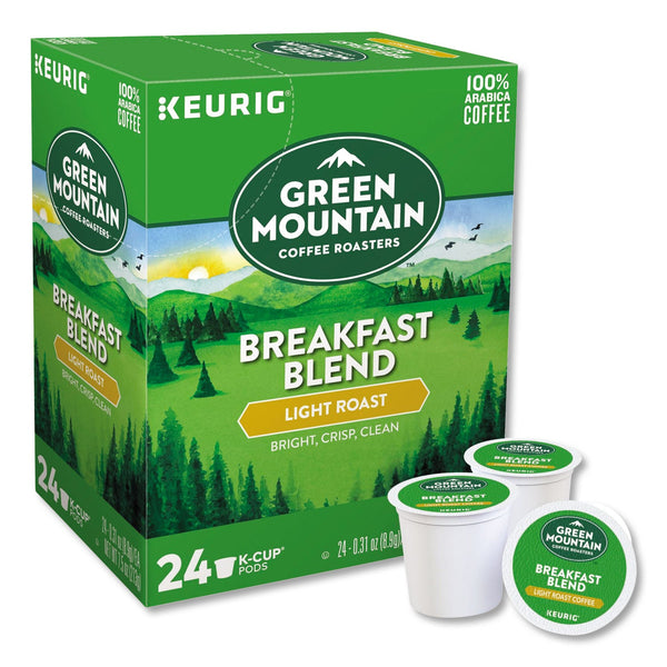 Green Mountain Coffee® Breakfast Blend Coffee K-Cup Pods, 24/Box (GMT6520) Box of 24