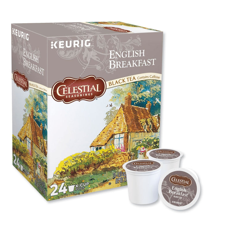 Celestial Seasonings® English Breakfast Black Tea K-Cups, 96/Carton (GMT14731CT) Case of 96