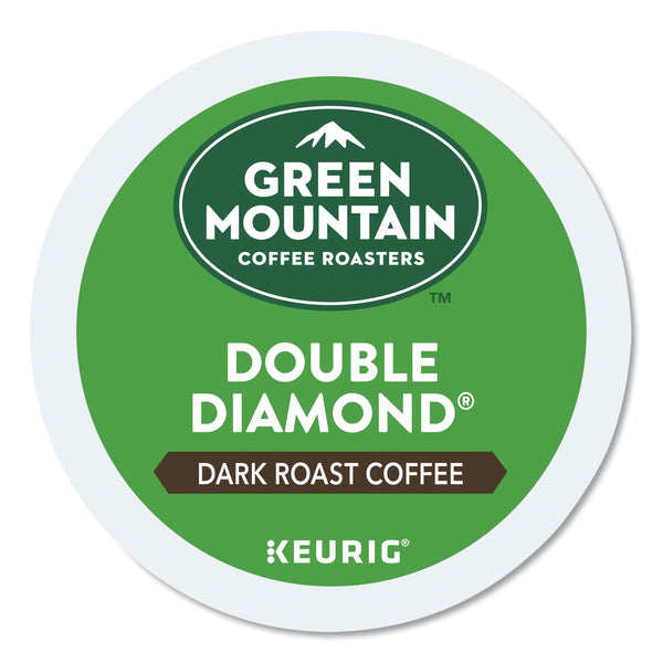 Green Mountain Coffee® Double Black Diamond Extra Bold Coffee K-Cups, 96/Carton (GMT4066CT) Case of 96