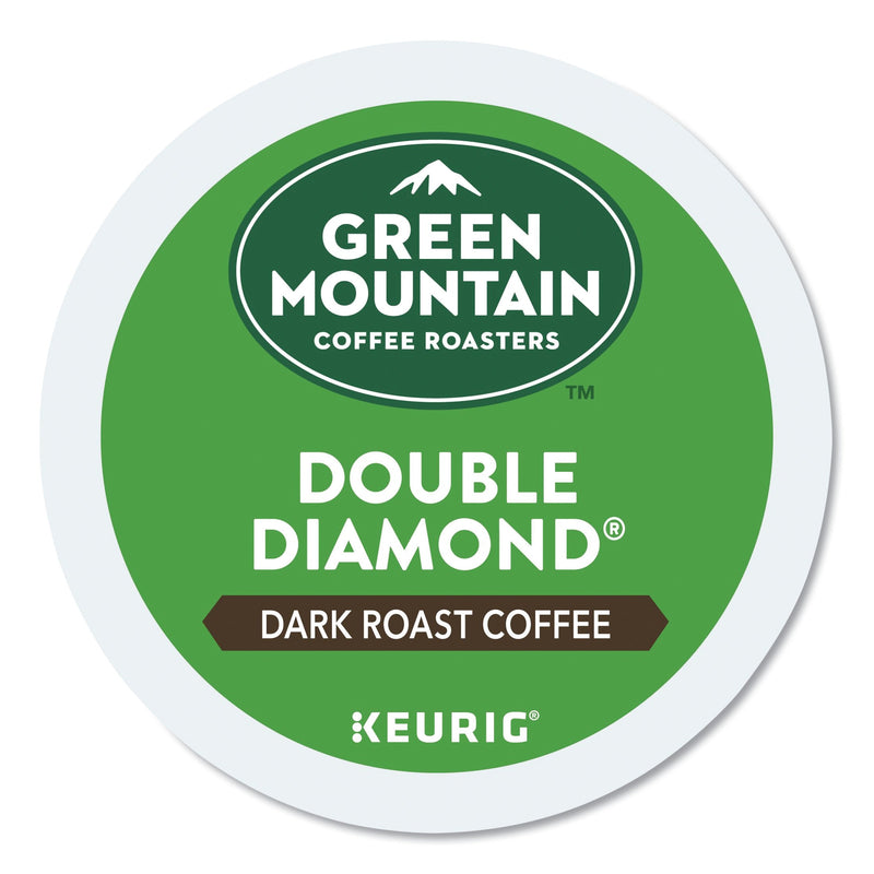 Green Mountain Coffee® Double Black Diamond Extra Bold Coffee K-Cups, 96/Carton (GMT4066CT) Case of 96