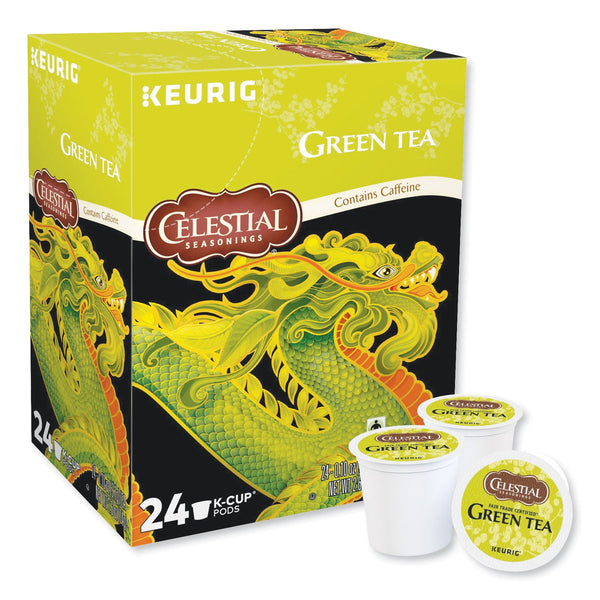 Celestial Seasonings® Green Tea K-Cups, 96/Carton (GMT14734CT) Case of 96