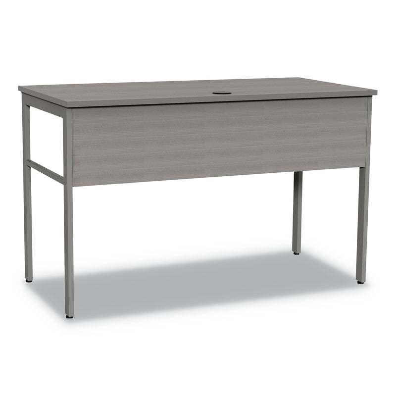Linea Italia Urban Desk Workstation, 47.25w x 23.75d x 29.5h, Ash (LITUR600ASH) Each