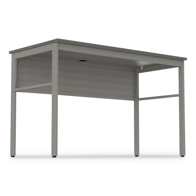 Linea Italia Urban Desk Workstation, 47.25w x 23.75d x 29.5h, Ash (LITUR600ASH) Each