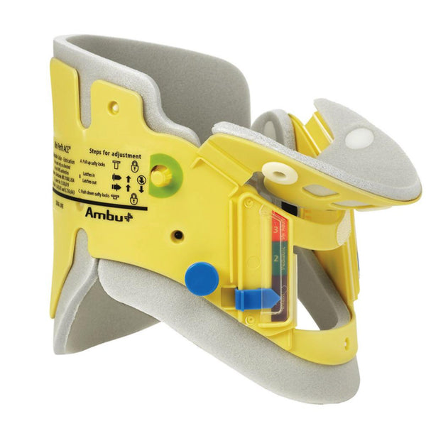 Ambu® Mini Perfit ACE™ Extrication Cervical Collar Preformed Pediatric One Size Fits Most One-Piece / Trachea Opening Adjustable Height Adjustable Neck Circumference (451188_EA) 1/EA
