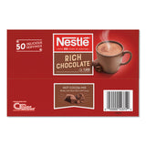 Nestlé® Hot Cocoa Mix, Rich Chocolate, 0.71 oz Packets, 50/Box, 6 Box/Carton (NES25485CT) Case of 300