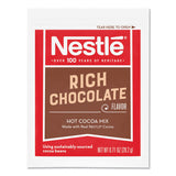 Nestlé® Hot Cocoa Mix, Rich Chocolate, 0.71 oz Packets, 50/Box, 6 Box/Carton (NES25485CT) Case of 300