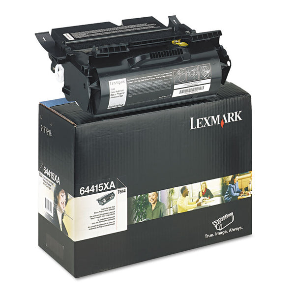 Lexmark™ 64415XA Return Program Extra High-Yield Toner, 32,000 Page-Yield, Black (LEX64415XA)