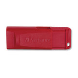 Verbatim® Store 'n' Go USB Flash Drive, 128 GB, Red (VER98525)