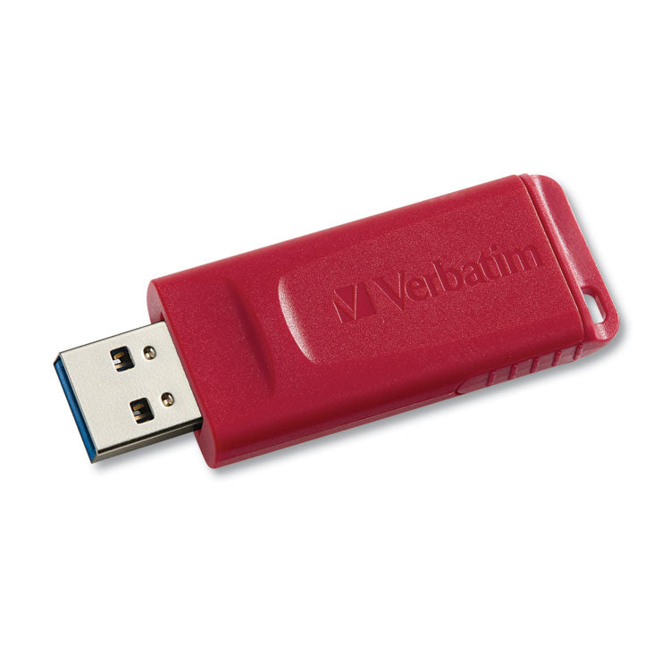 Verbatim® Store 'n' Go USB Flash Drive, 4 GB, Red (VER95236)