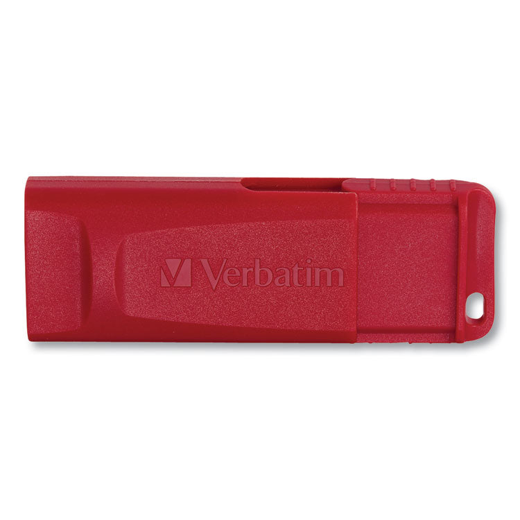 Verbatim® Store 'n' Go USB Flash Drive, 32 GB, Red (VER96806)