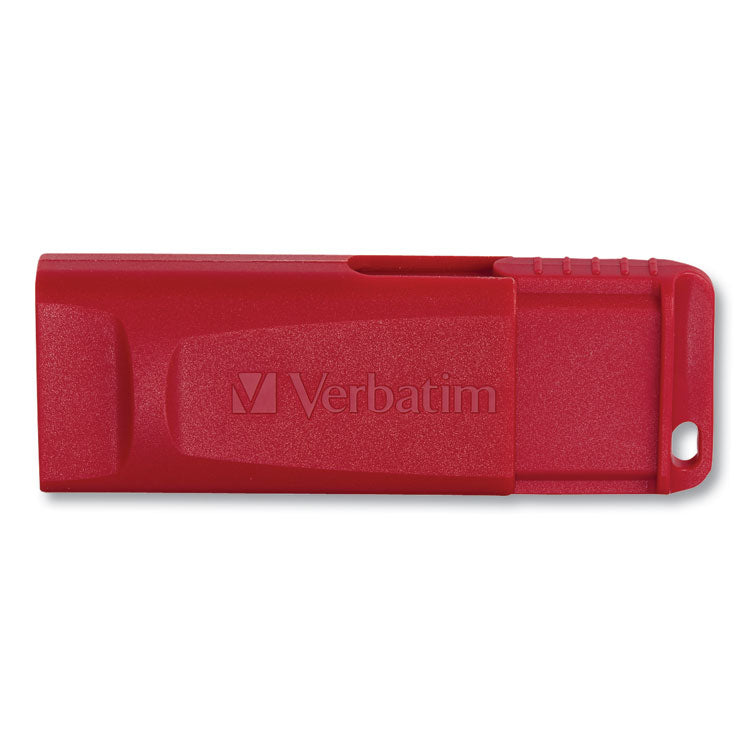 Verbatim® Store 'n' Go USB Flash Drive, 16 GB, Red (VER96317)