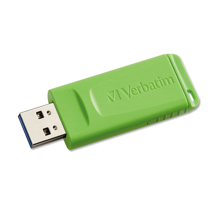 Verbatim® Store 'n' Go USB Flash Drive, 4 GB, Assorted Colors, 3/Pack (VER97002)