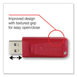 Verbatim® Store 'n' Go USB Flash Drive, 4 GB, Assorted Colors, 3/Pack (VER97002)