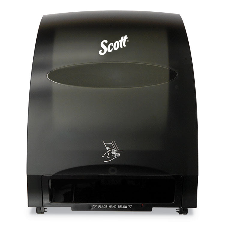 Scott® Essential Electronic Hard Roll Towel Dispenser, 12.7 x 9.57 x 15.76, Black (KCC48860) Each