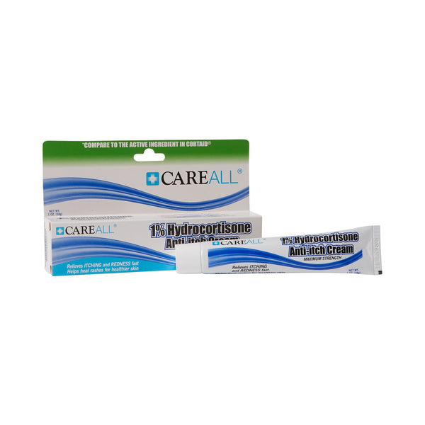 CareALL® Itch Relief 1% Strength Cream 1 oz. Tube (838876_CS) 72/CS