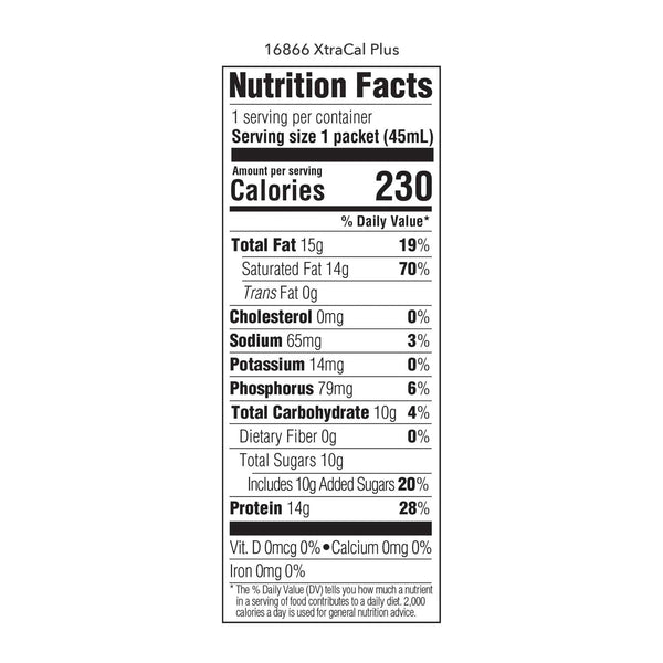 ProSource® XtraCal Oral Supplement Neutral Flavor Liquid 1 oz. Individual Packet (706411_EA) 1/EA