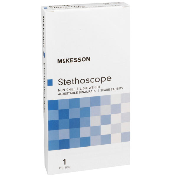McKesson General Exam Stethoscope Red 1-Tube 21 Inch Tube Single Sided Chestpiece (363739_EA) 1/EA