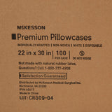 McKesson Pillowcase Standard White Disposable (1081637_CS) 100/CS