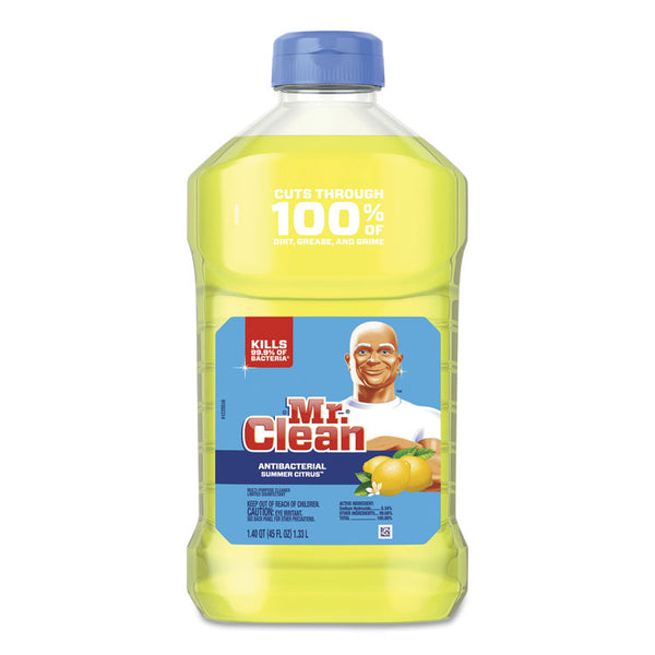 Mr. Clean® Multi-Surface Antibacterial Cleaner, Summer Citrus, 45 oz Bottle (PGC77131EA)