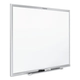 Quartet® Classic Series Nano-Clean Dry Erase Board, 24 x 18, White Surface, Silver Aluminum Frame (QRTSM531)