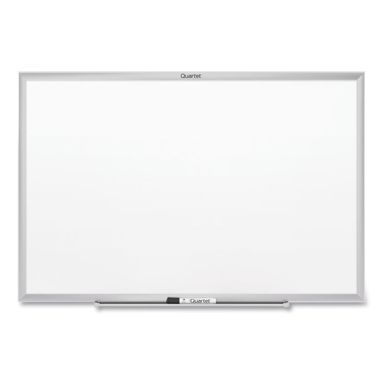 Quartet® Classic Series Nano-Clean Dry Erase Board, 96 x 48, White Surface, Silver Aluminum Frame (QRTSM538) Each