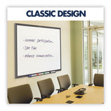 Quartet® Classic Series Nano-Clean Dry Erase Board, 36 x 24, White Surface, Black Aluminum Frame (QRTSM533B)
