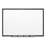 Quartet® Classic Series Nano-Clean Dry Erase Board, 36 x 24, White Surface, Black Aluminum Frame (QRTSM533B)