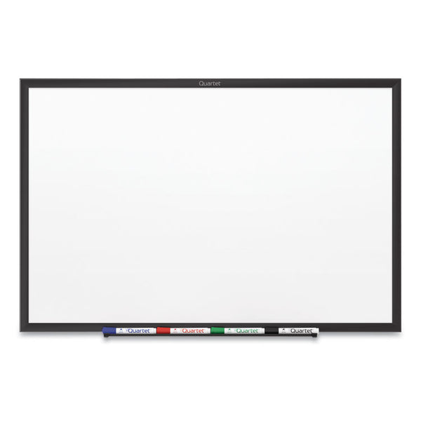 Quartet® Classic Series Nano-Clean Dry Erase Board, 36 x 24, White Surface, Black Aluminum Frame (QRTSM533B)