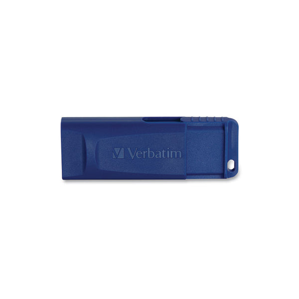 Verbatim® Classic USB 2.0 Flash Drive, 16 GB, Blue (VER97275)