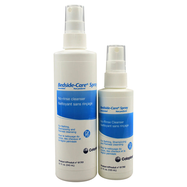 Bedside-Care® Rinse-Free Shampoo and Body Wash 8.1 oz. Spray Bottle Unscented (1077570_CS) 12/CS