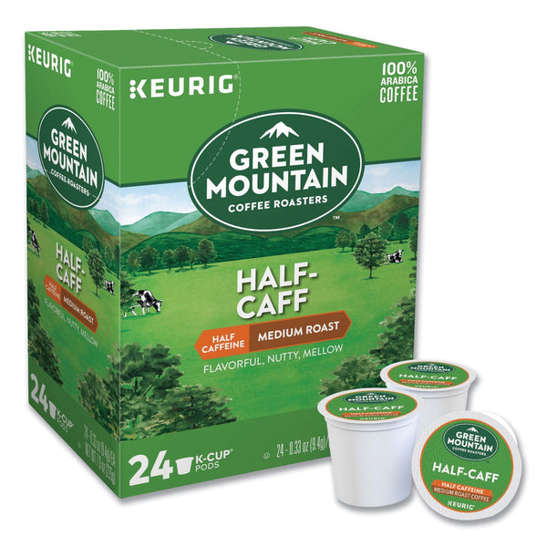 Green Mountain Coffee® Half-Caff Coffee K-Cups, 96/Carton (GMT6999CT) Case of 96