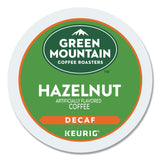 Green Mountain Coffee® Hazelnut Decaf Coffee K-Cups, 96/Carton (GMT7792CT) Case of 96