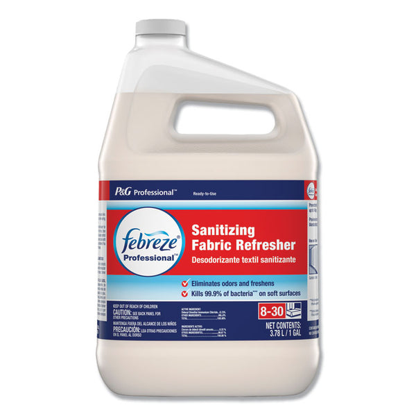 Febreze® Professional Sanitizing Fabric Refresher, Light Scent, 1 gal Bottle, Ready to Use (PGC72136EA)