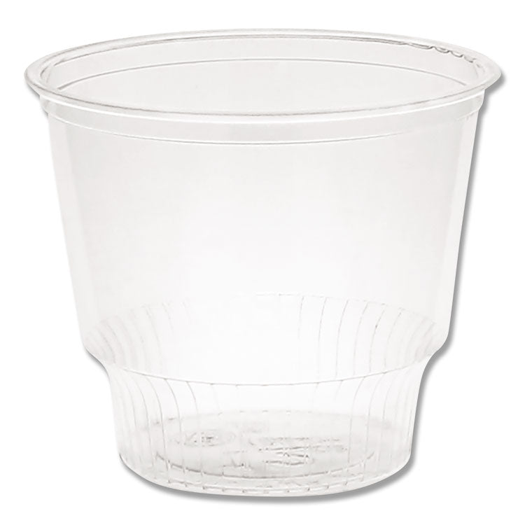 Pactiv Evergreen EarthChoice Recycled Clear Plastic Sundae Dish, 12 oz, Clear, 50 Dishes/Bag, 20 Bag/Carton (PCTYPS12C) Case of 1000