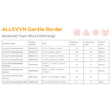 Allevyn Gentle Border Foam Dressing 6-3/4 X 7-5/8 Inch With Border Film Backing Silicone Gel Adhesive Multisite Sterile (784969_BX) 10/BX