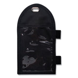 Advantus Badge Holder with Pen Loop, Vertical, Black 3.25" x 6" Holder, 2.75" x 3.5" Insert, 12/Box (AVT75648) Box of 12