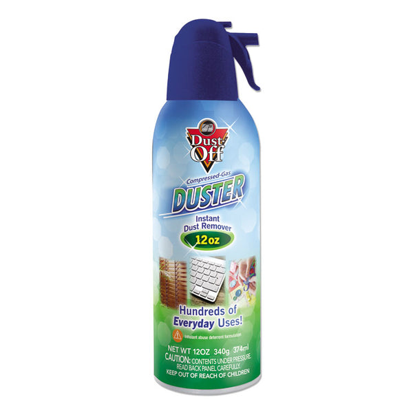 Dust-Off® Disposable Compressed Air Duster, 12 oz Can (FALDPSXL12)