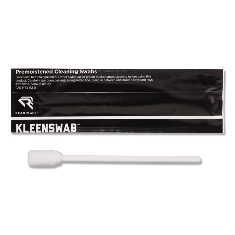 Read Right® KleenSwabs Printer Cleaner Swabs, 25/Box (REARR1245) Box of 25