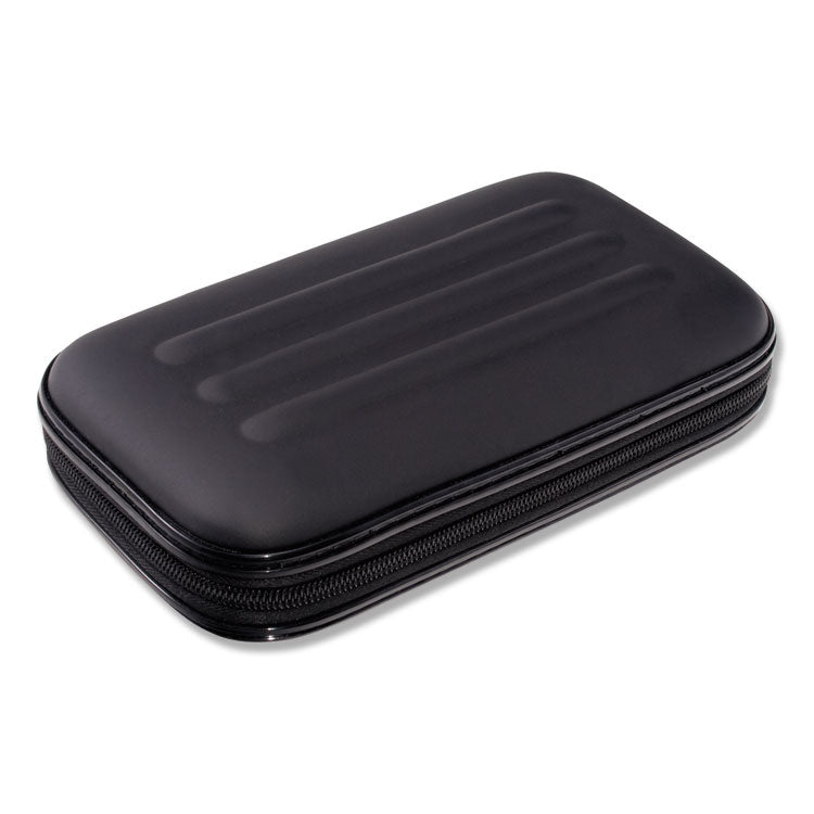 Super Stacker Large Pencil Box, Plastic, 9 x 5.5 x 2.62, Clear