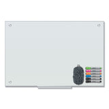 U Brands Magnetic Glass Dry Erase Board Value Pack, 35 x 23, White (UBR3970U0001) Each